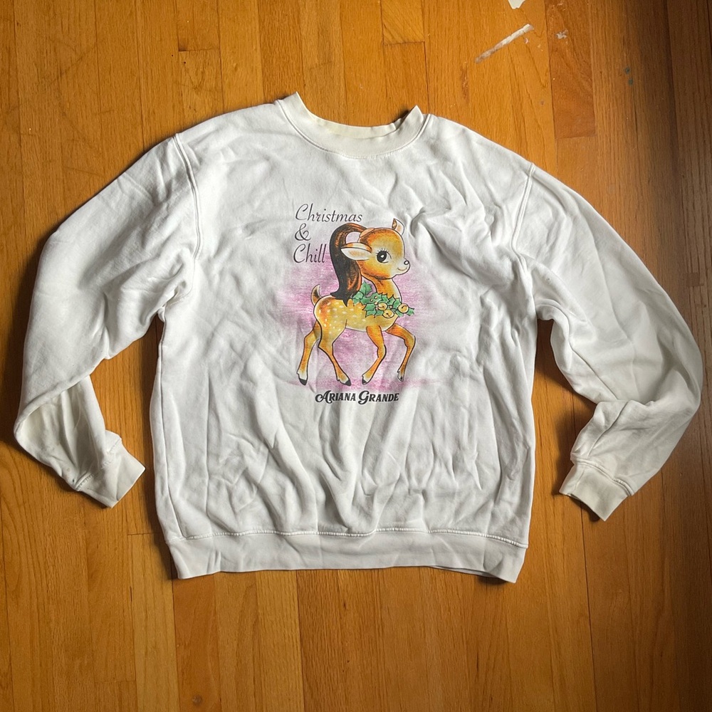 Ariana Grande Christmas & Chill crewneck